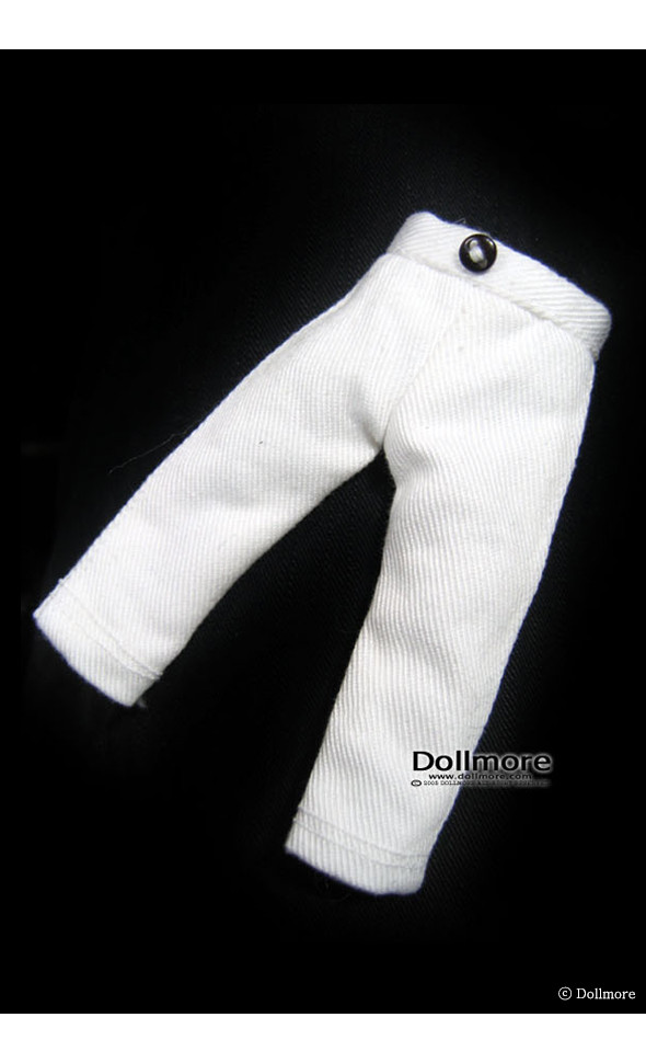 Banji - Casual Pants (White)
