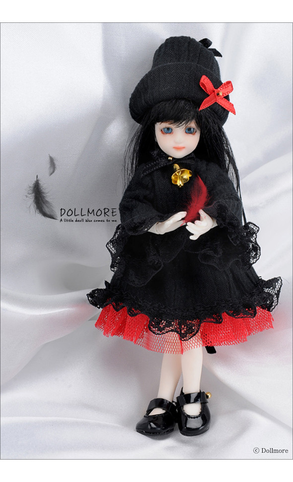 Banji Size - Petit Devil Dress Set (Black)
