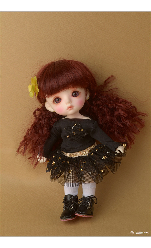 Bebe Doll Size - Fany Twinkle Skirt (Black)