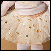 Bebe Doll Size - Fany Twinkle Skirt (Cream)