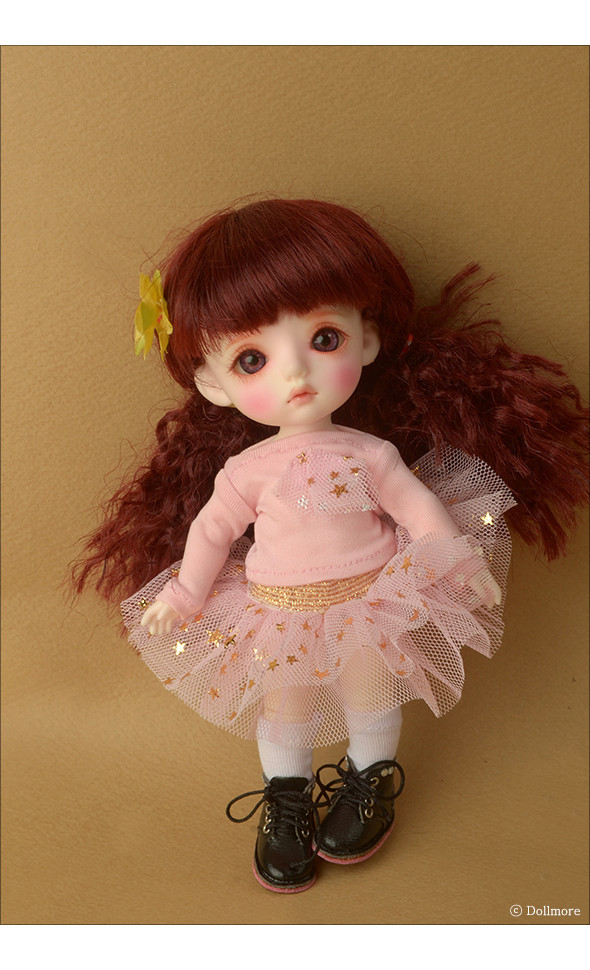Bebe Doll Size - Fany Twinkle Skirt (Pink)