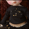 Bebe Doll Size - Fany Twinkle T Shirt (Black)