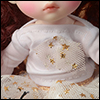 Bebe Doll Size - Fany Twinkle T Shirt (Cream)
