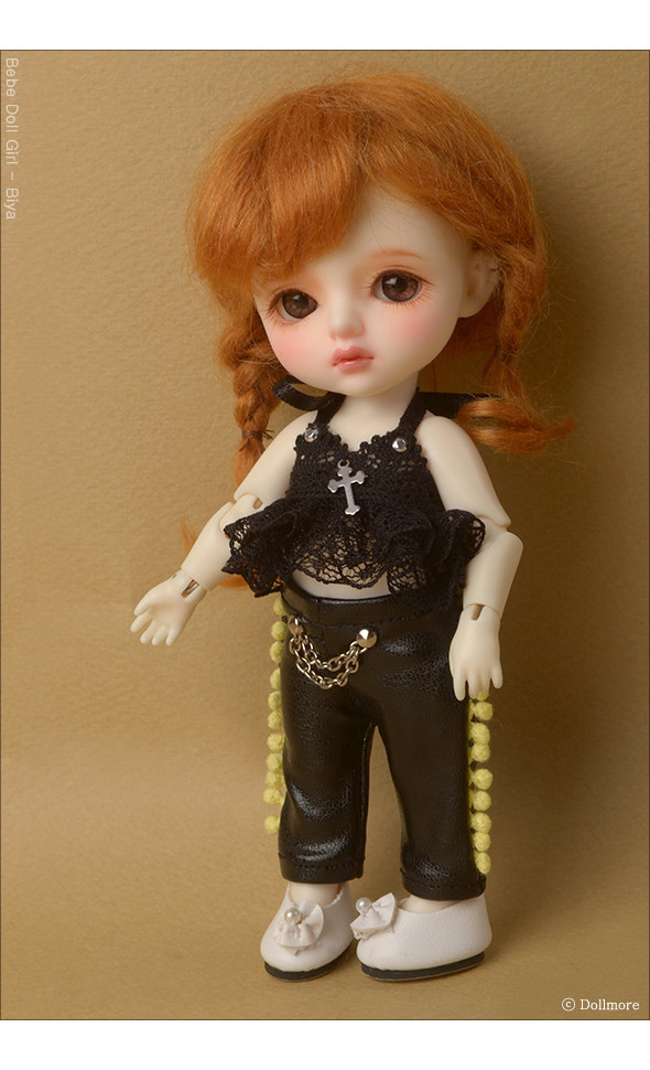 Bebe Doll Size - Fete Pants (Y Black)