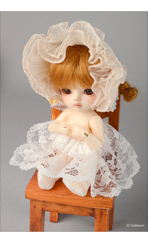 Bebe Doll Size - Lala Lace Underskirt (White/ 속치마 )