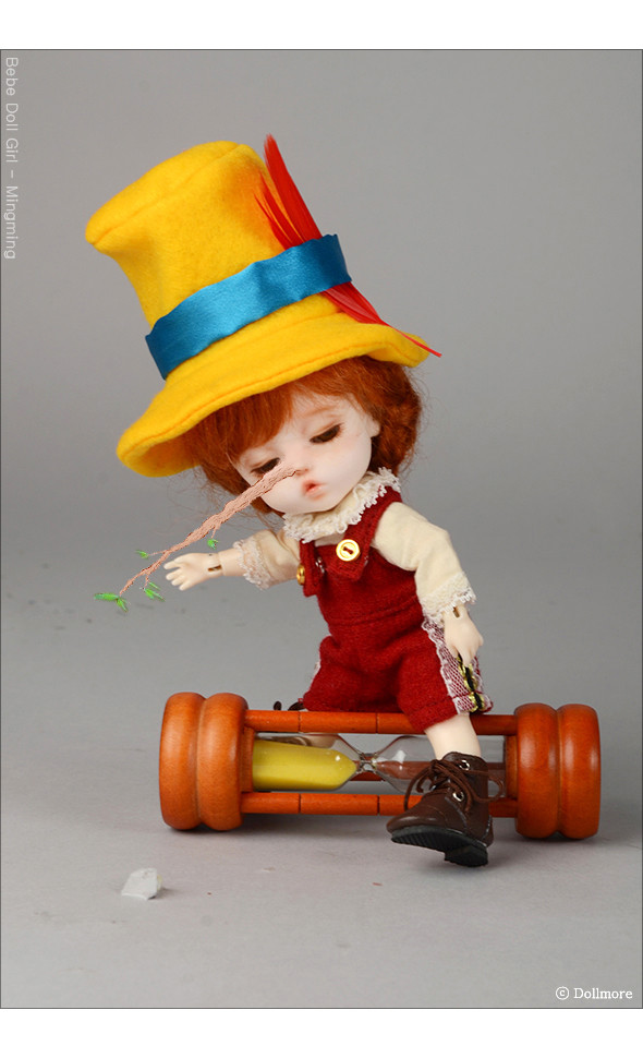 Bebe Doll Size - Like Pinocchio Set  (B Red)