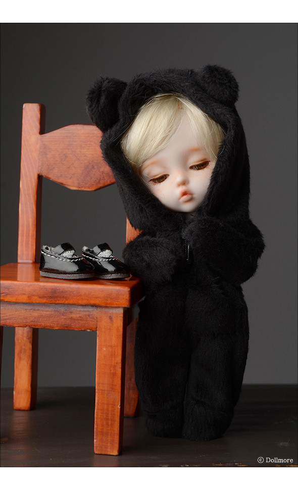Bebe Doll Size - Sinko Animal All-in-one (Black)