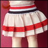 Bebe Doll Size - Tiss Skirt (R White)