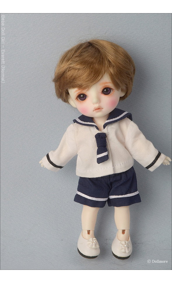 Bebe Doll Size - Travel by Sailor Boy set (W/Navy)