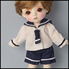 Bebe Doll Size - Travel by Sailor Boy set (W/Navy)