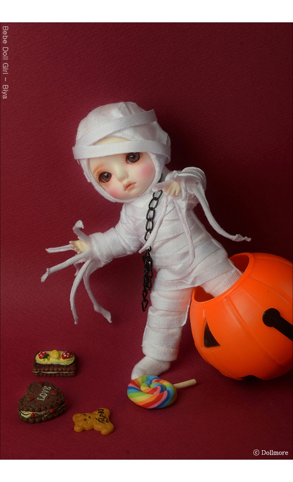 Bebe Doll Size - Trick Or Treat Costume (White)