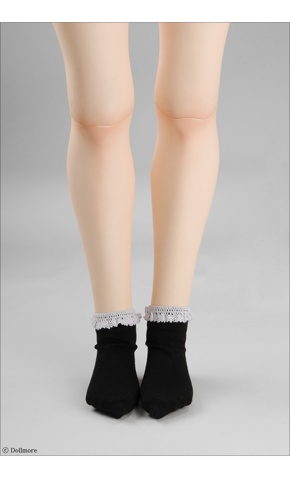 Trinity Doll - Ponyo Socks (Black)[B5-1-5]