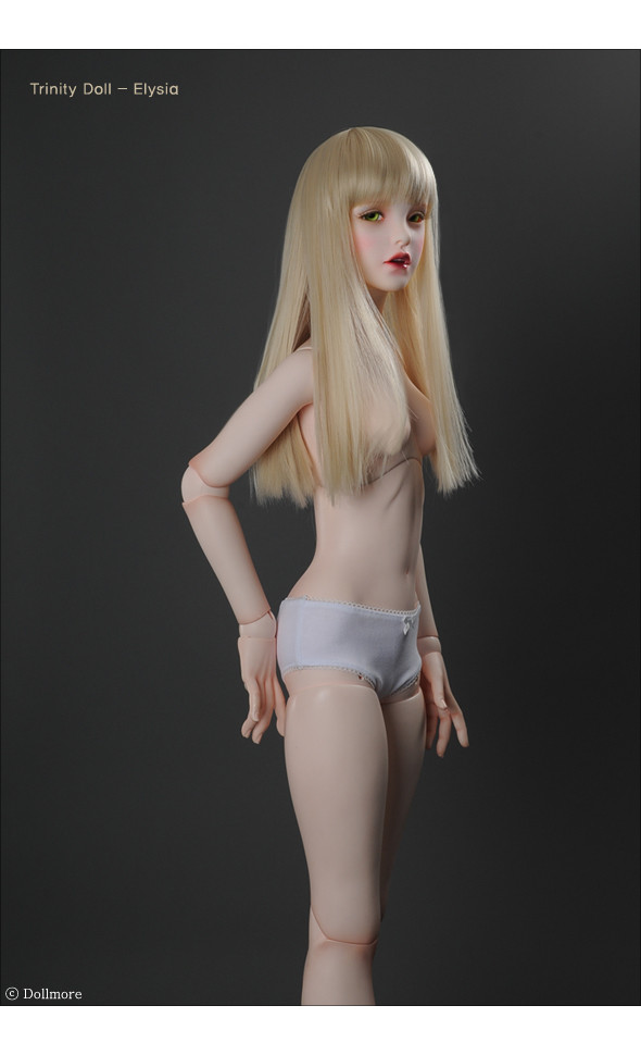 Trinity Doll Size - Simple Panty (White)