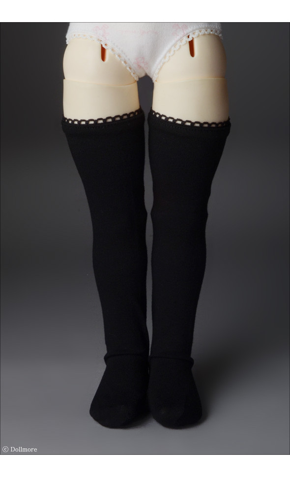 Illua Doll size - Span·dex Stockings (Black)