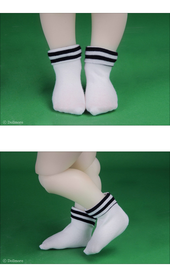 Mokashura Size - Angkm Socks (White Stra)
