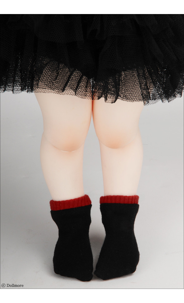 Mokashura Size - Redkak Socks (Black)