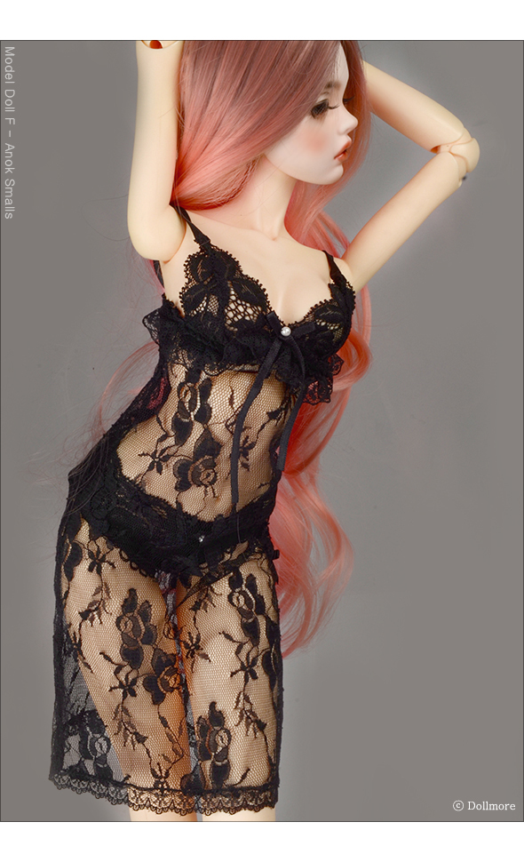 Model doll size - GRaera Slip (Black)