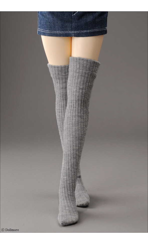 SD - Nanasoo Band Stocking (Gray)[B2-5-3]