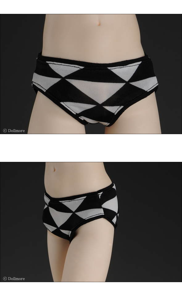 SD - Acrobat Boy Panty (Black & White)