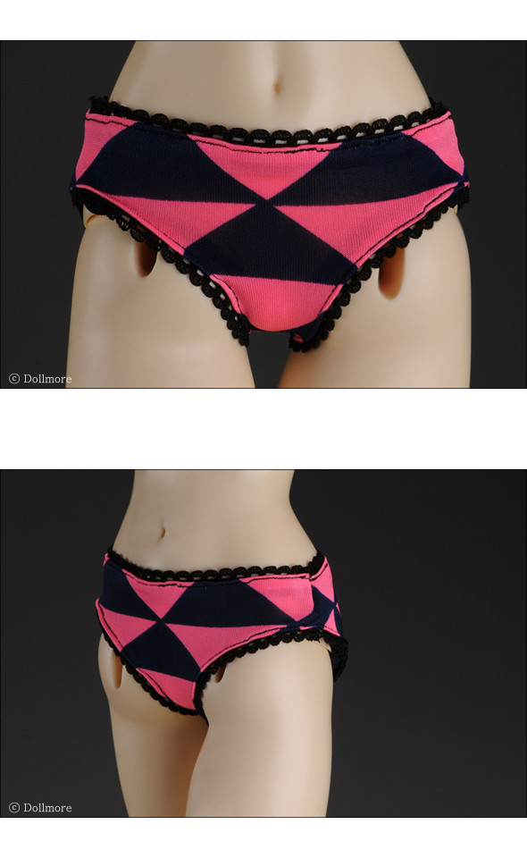 SD - Acrobat Girl Panty (Pink & Navy)
