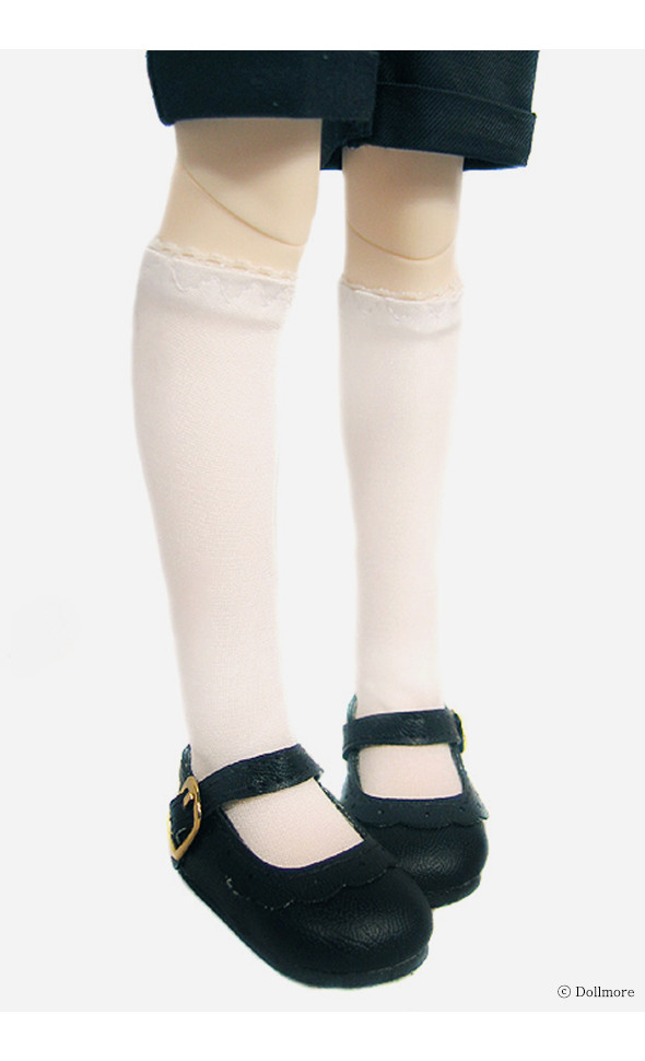 MSD - Half stockings(White)