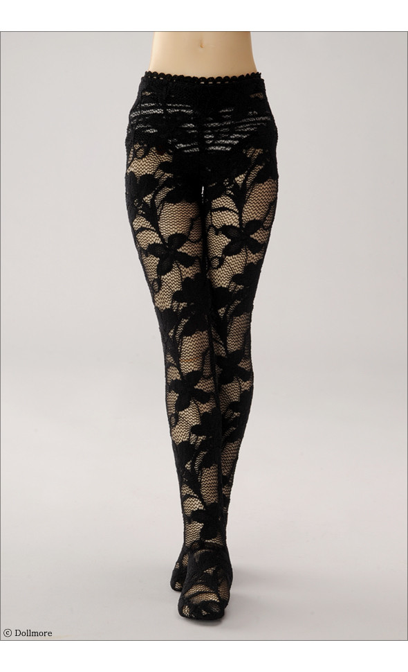 MSD - Lace Fanta Panty Stocking (Black)