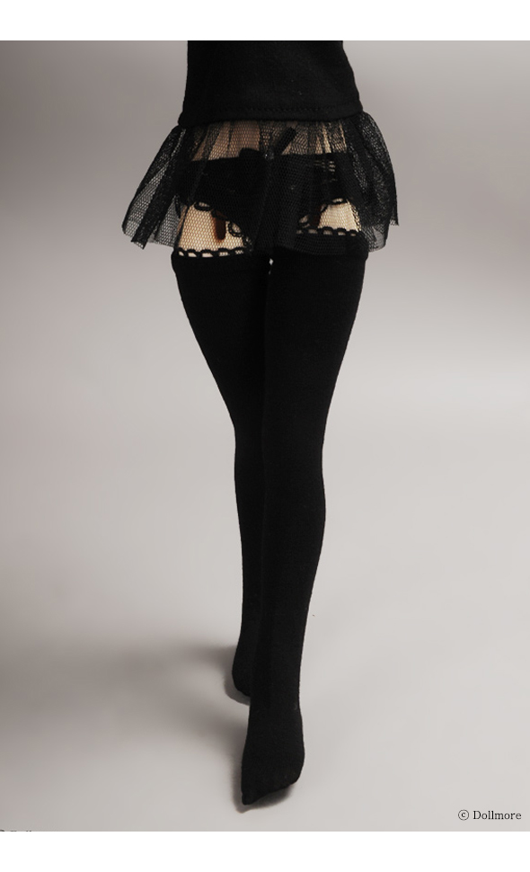 MSD - Spandex Band Stockings (Black)