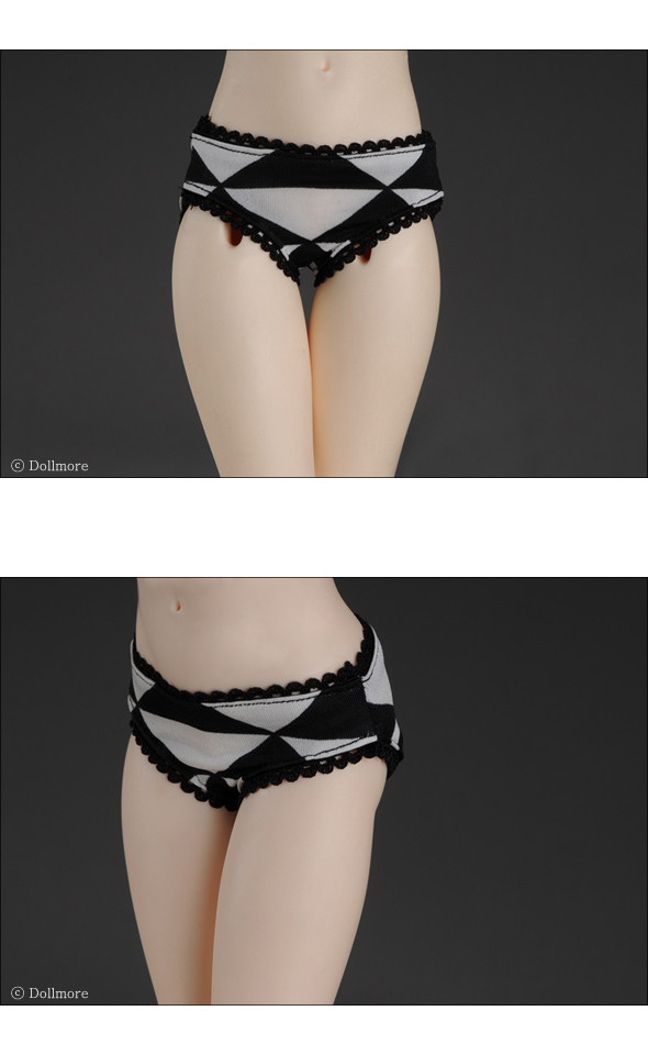 MSD - Acrobat Girl Panty (Black & White)
