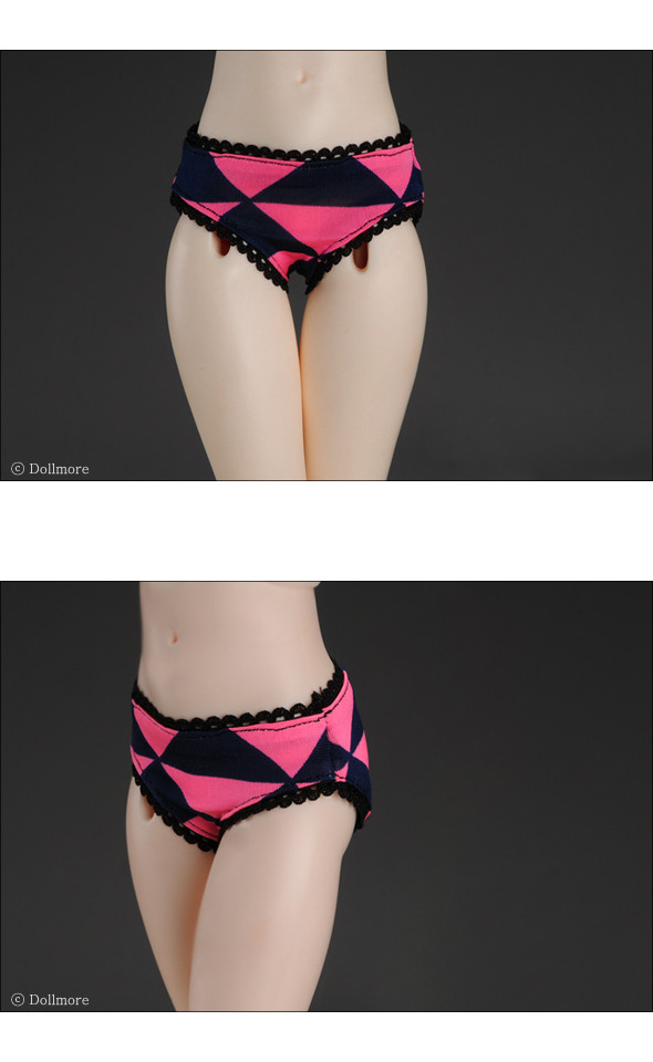 MSD - Acrobat Girl Panty (Pink & Navy)
