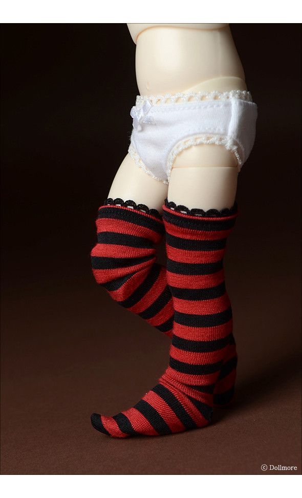 Dear Doll Size - Meme Band Stocking (Stra Red)