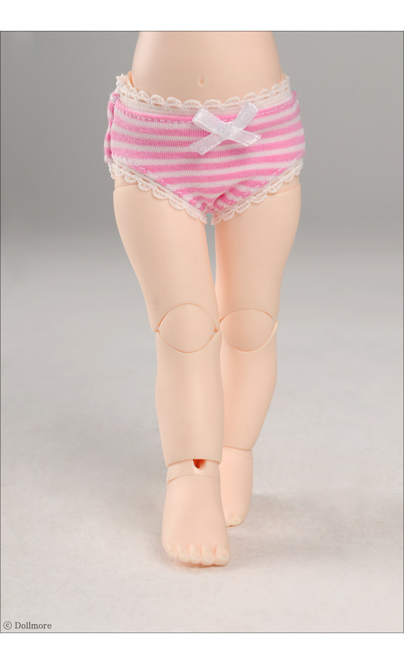 Dear Doll Size - Basic Type Panty (Line pink)