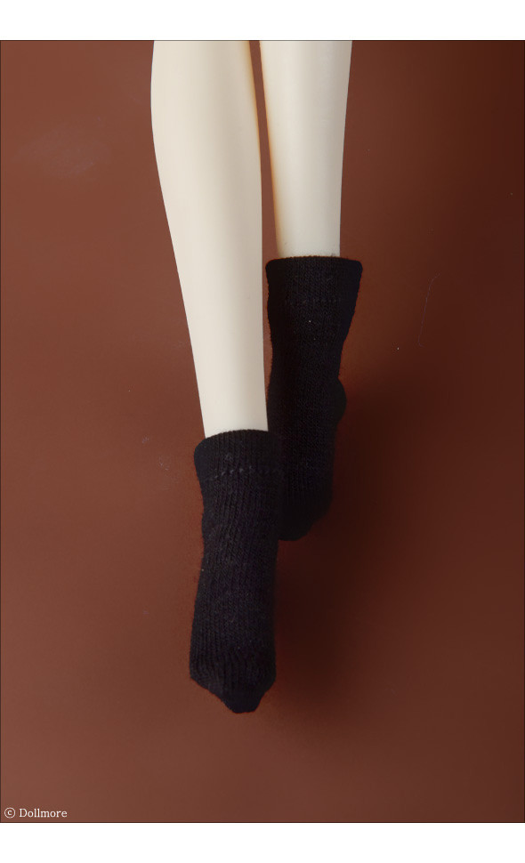 12 inch Size - PPM Ankle Socks (Black)