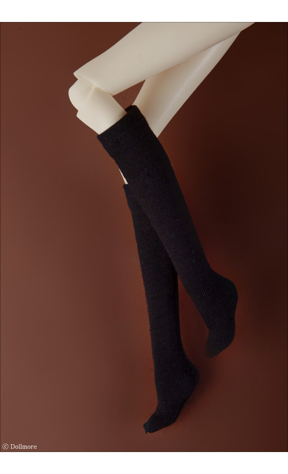 12 inch Size - PPM Knee Socks (Black)