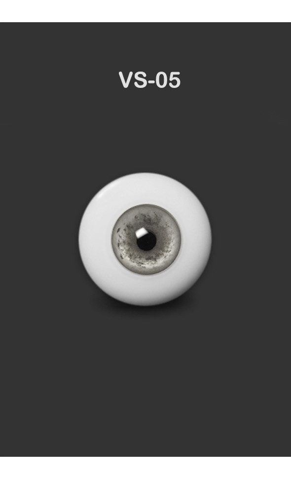 6mm - Contemporary Style Half-Round Acrylic Eyes (VS-05)
