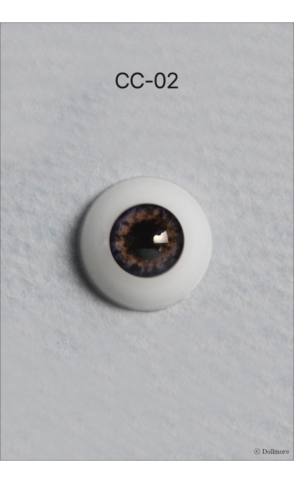 12mm - Optical Half Round Acrylic Eyes (CC-02)