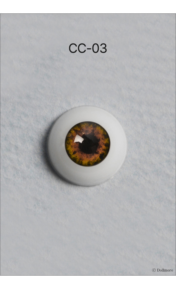 12mm - Optical Half Round Acrylic Eyes (CC-03)[N6-2-1]