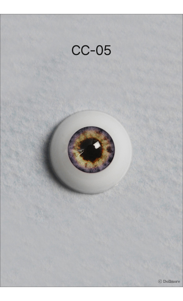 12mm - Optical Half Round Acrylic Eyes (CC-05)[N6-2-1]