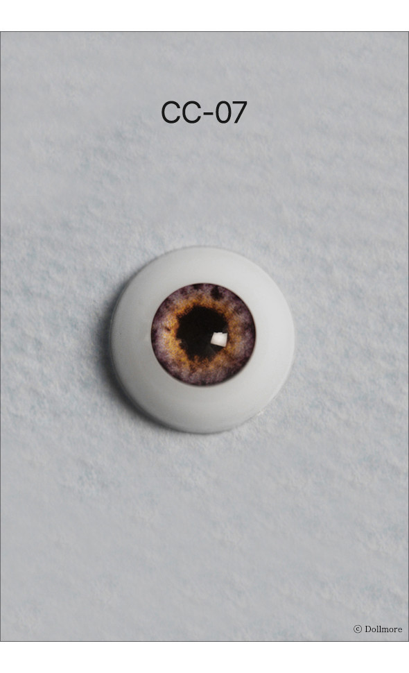 12mm - Optical Half Round Acrylic Eyes (CC-07)[N6-2-1]
