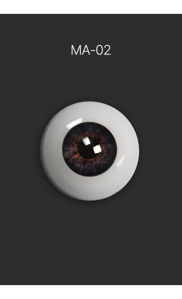12mm - Optical Half Round Acrylic Eyes (MA-02)