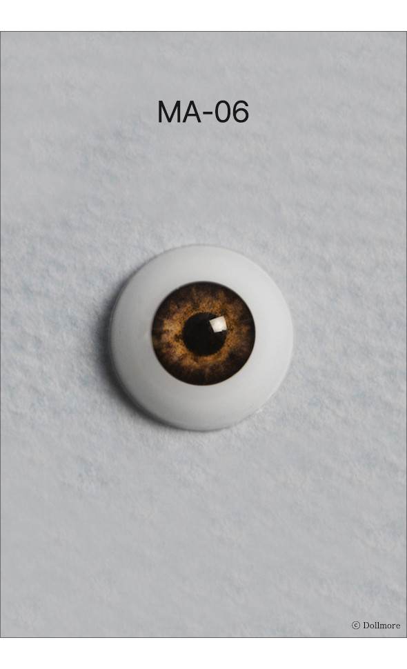 12mm - Optical Half Round Acrylic Eyes (MA-06)[N6-2-1]