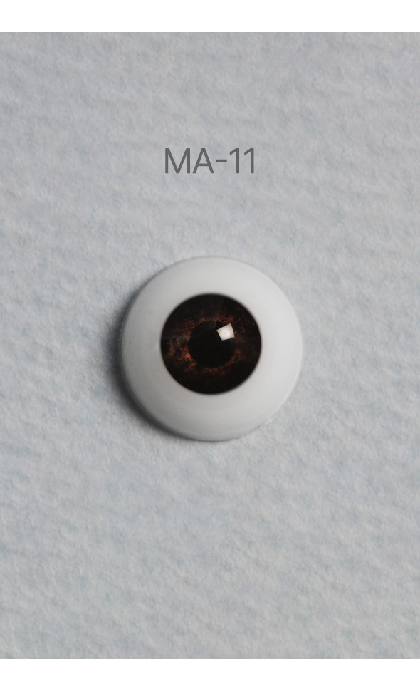 12mm - Optical Half Round Acrylic Eyes (MA-11)