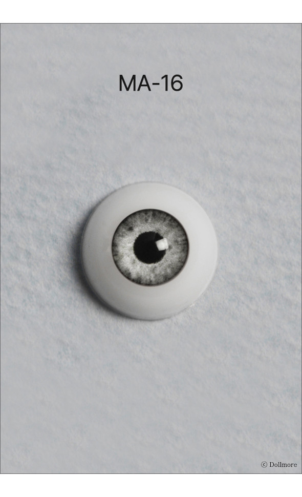12mm - Optical Half Round Acrylic Eyes (MA-16)[N6-2-1]