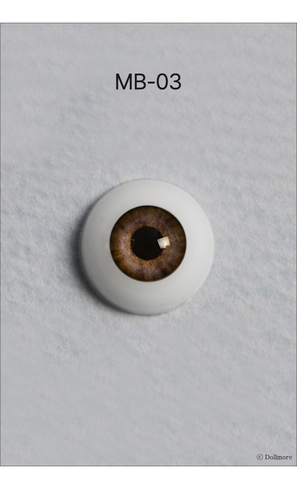 12mm - Optical Half Round Acrylic Eyes (MB-03)[N6-2-2]