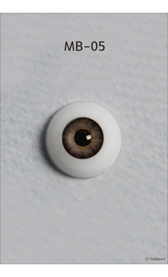 12mm - Optical Half Round Acrylic Eyes (MB-05)[N6-2-2]