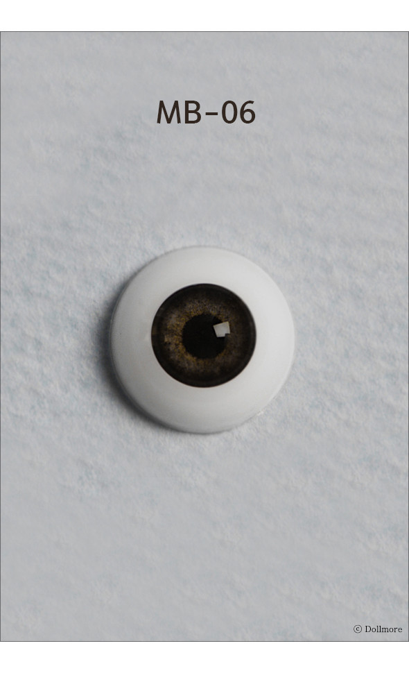 12mm - Optical Half Round Acrylic Eyes (MB-06)[N6-2-2]