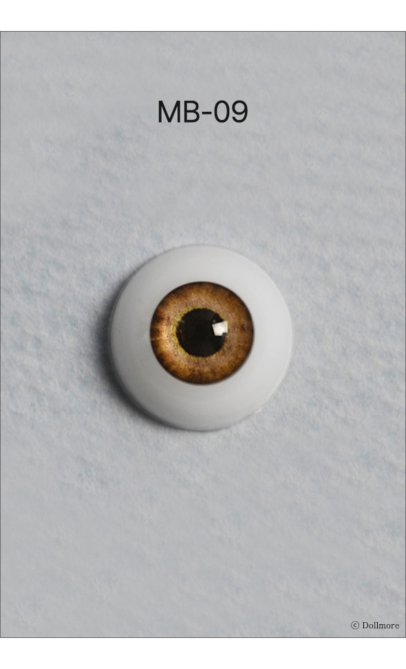 12mm - Optical Half Round Acrylic Eyes (MB-09)[N6-2-2]