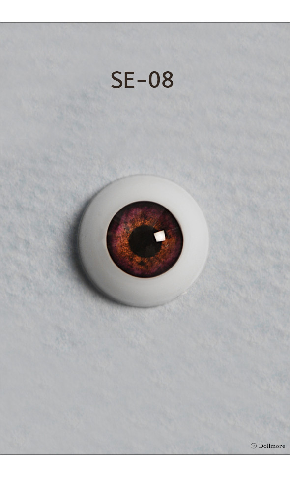 12mm - Optical Half Round Acrylic Eyes (SE-08)[N6-2-2]