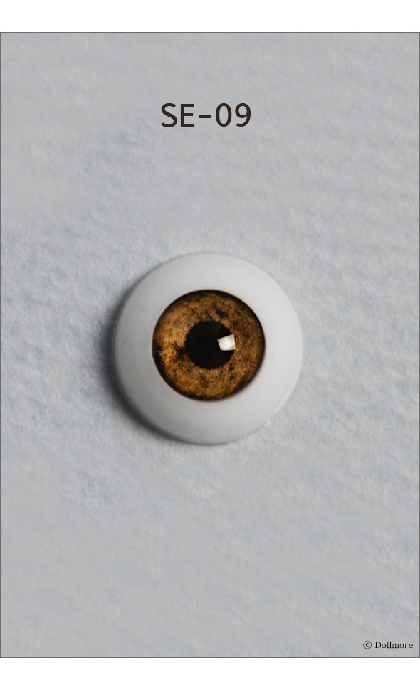 12mm - Optical Half Round Acrylic Eyes (SE-09)