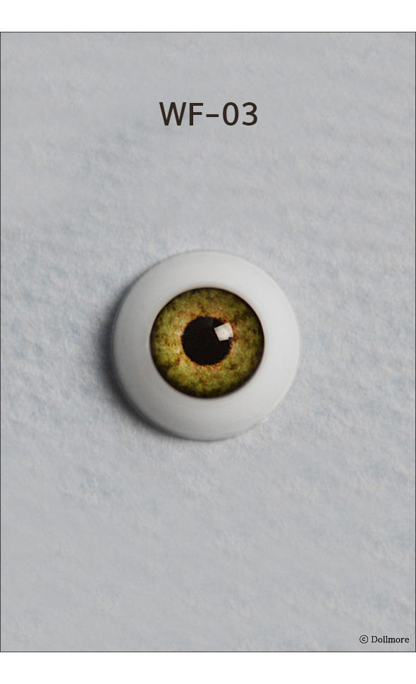 12mm - Optical Half Round Acrylic Eyes (WF-03)[N6-2-2]
