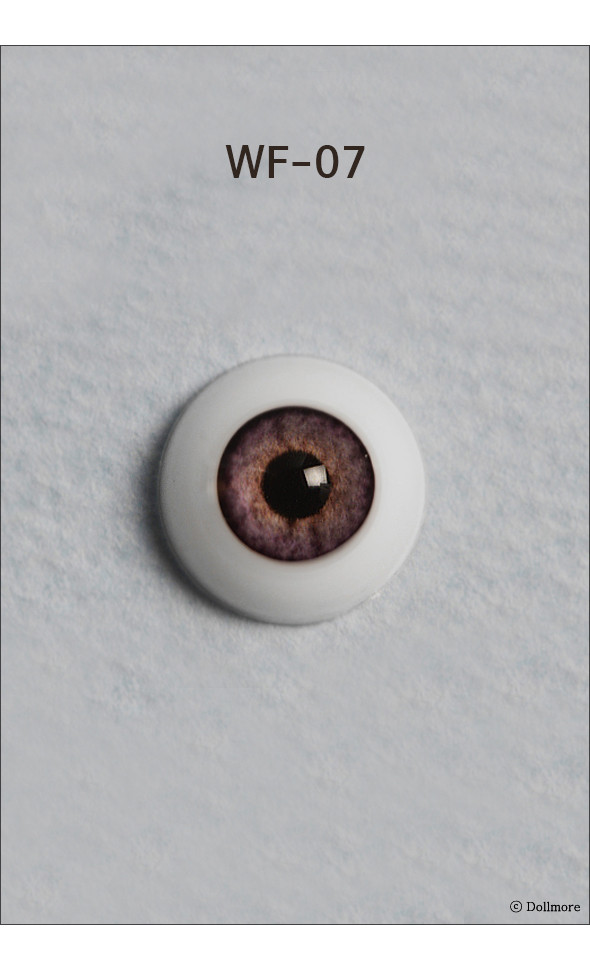 12mm - Optical Half Round Acrylic Eyes (WF-07)[N6-2-2]
